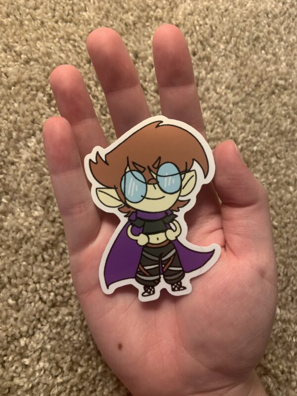 Albert Tensai Sticker - Image 2