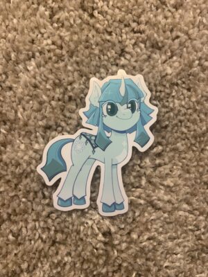 Snowfall Trot Sticker