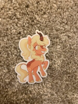 Ember Sprint Sticker
