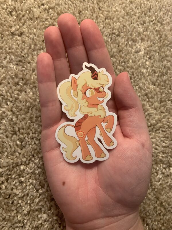 Ember Sprint Sticker - Image 2