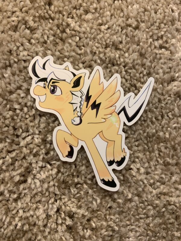 Jolt ‘n Jump Sticker