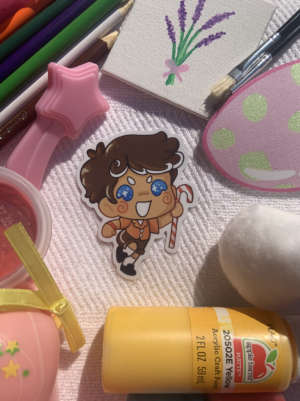 GingerBrave Sticker