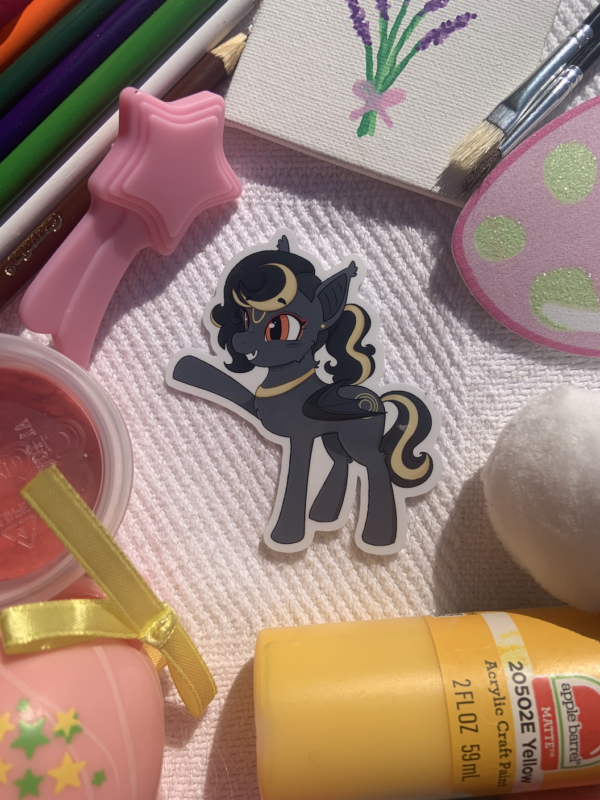 Crescent Cantor Sticker